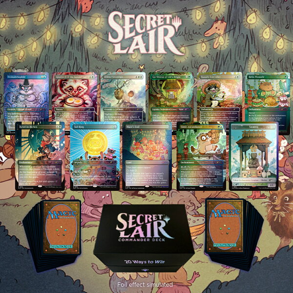 楽天ブックス: マジック：ザ・ギャザリング Secret Lair Commander 