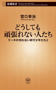 どうしても頑張れない人たち ケーキの切れない非行少年たち2 (新潮新書) [ 宮口 幸治 ]