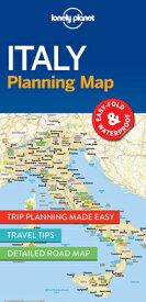 Lonely Planet Italy Planning Map MAP-LONELY PLANET ITALY PLANNI （Map） [ Lonely Planet ]