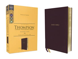 Kjv, Thompson Chain-Reference Bible, Handy Size, Leathersoft, Burgundy, Red Letter, Comfort Print KJV THOMPSON CHAIN-REF BIBLE H [ Frank Charles Thompson ]