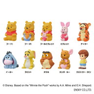 くまのプーさん ソフビパペットマスコット 【1BOX 10パック入り】