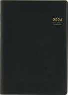 2026年　手帳　4月始まり　No.914　デスクダイアリー　　[黒]高橋書店　A5判　　ウィークリー （ダイアリ…