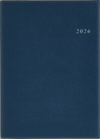 2026年　手帳　4月始まり　No.915　デスクダイアリー　　[紺]高橋書店　A5判　　ウィークリー （ダイアリー）