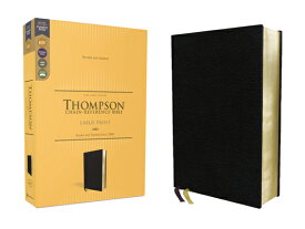 Kjv, Thompson Chain-Reference Bible, Large Print, European Bonded Leather, Black, Red Letter, Comfor KJV THOMPSON CHAIN-REF BIBLE L [ Frank Charles Thompson ]