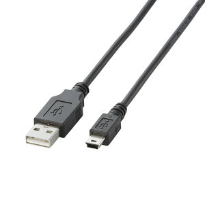USB2.0�P�[�u�� A-miniB�^�C�v�^3.0m�i�u���b�N�j
