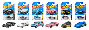【楽天ブックス限定特典】【セット商品】ホットウィール(Hot Wheels) ベーシックカー ポルシェ 904 カレラ GTS＋スバル BRZ＋67 オースティン ミニ バン＋ダットサン 240Z＋ルノー エスパス F1＋2018 ホンダ シビック タイプR(アクリルスタンド)