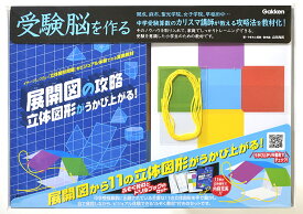 展開図の攻略　立体図形がうかび上がる！ （受験脳を作る） [ 山本尚武 ]