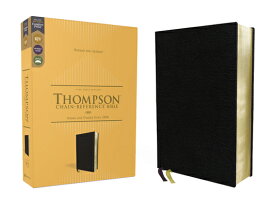 Kjv, Thompson Chain-Reference Bible, European Bonded Leather, Black, Red Letter, Comfort Print KJV THOMPSON CHAIN-REF BIBLE E [ Frank Charles Thompson ]