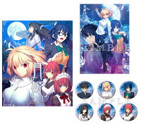 楽天ブックス 楽天ブックス限定特典 月姫 A Piece Of Blue Glass Moon 初回限定版 Switch版 B2布ポスター メインビジュアルver 缶バッジ 6個セット Nintendo Switch ゲーム