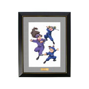 【グッズ】忍たま乱太郎 描き下ろしイラスト 集合D みんなで鍛練の段ver. キャラファイングラフ