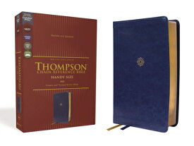 Nkjv, Thompson Chain-Reference Bible, Handy Size, Leathersoft, Navy, Red Letter, Comfort Print NKJV THOMPSON CHAIN-REF BIBLE [ Frank Charles Thompson ]