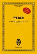 【輸入楽譜】ウェーバー, Carl Maria von: クラリネット協奏曲 第1番 ヘ短調 Op.73/Heidlberger編: スタディ・スコア