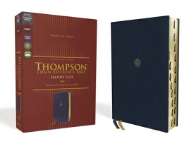 Nkjv, Thompson Chain-Reference Bible, Handy Size, Leathersoft, Navy, Red Letter, Thumb Indexed, Comf NKJV THOMPSON CHAIN-REF BIBLE [ Frank Charles Thompson ]