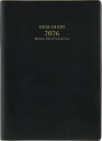 2026年　手帳　4月始まり　No.931　デスクダイアリー　　[黒]高橋書店　B5判　　ウィークリー （ダイアリー）