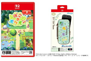 �y�Z�b�g���i�z�ۂ� �� �|�P���� + Nintendo Switch 2 ��p�X�}�[�g�|�[�`EVA�@�|�P�b�g�����X�^�[ �{�^�j�J���K�[�f��