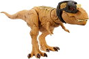 マテル ジュラシックワールド(JURASSIC WORLD) サイドアタック！ほえる T-レックス【恐竜 おもちゃ】【全長:約49cm…