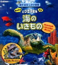 海のいきもの　鳴き声が絵がとび出す絵本　（音が出るしかけ図鑑）