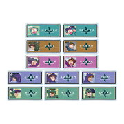 【グッズ】忍たま乱太郎 トレーディング grunge CANVAS アクリルネームプレート ver.A(単位/BOX)