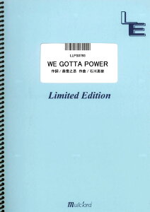 LLPS0793�@WE�@GOTTA�@POWER�^�e�R�q���m�u�@�m�~���[�W�b�N�����h�s�A�m�n