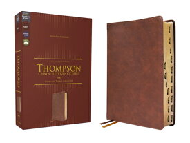 Nkjv, Thompson Chain-Reference Bible, Leathersoft, Brown, Red Letter, Thumb Indexed, Comfort Print NKJV THOMPSON CHAIN-REF BIBLE [ Frank Charles Thompson ]