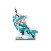 【グッズ】忍たま乱太郎 描き下ろしイラスト 猪名寺乱太郎 みんなで鍛練の段ver. BIGアクリルスタンド