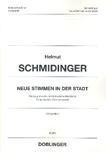 �y�A���y���z�V���~�b�f�B���K�[, Helmut: Neue Stimmen in der Stadt: Prolog und Sechs Ornithologische Miniaturen(�����l������) [ �V���~�b�f�B���K�[, Helmut ]