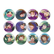 【グッズ】忍たま乱太郎 トレーディング grunge CANVAS マット缶バッジ ver.B(単位/BOX)