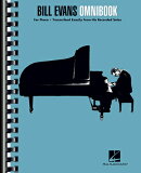 Bill Evans Omnibook for Piano - Jazz Piano Sheet Music Collection with 40 Pieces - Jazz Piano Book W