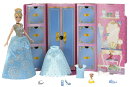 ディズニー（Disney）/ディズニープリンセス（Disney Princess）　ひみつのドレスアップ シンデレラ きせかえ人形・…