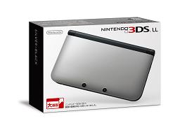 楽天ブックス: ニンテンドー3DS LL シルバー×ブラック - Nintendo 3DS