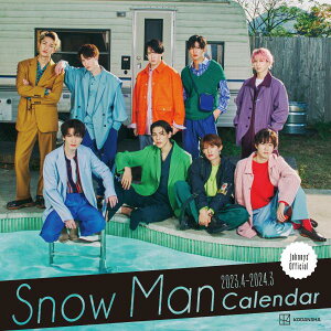 Snow Man�@2023.4-2024.3�@�I�t�B�V�����@�J�����_�[ [ �u�k�� ]