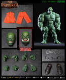 AXYTOYS EVIL PRISONER(イーブルプリズナー) 1/12スケール可動フィギュア AXY-023 緑色 【00015019569】 (フィギュア)
