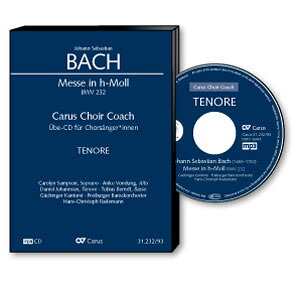 �y�A���y���z�o�b�n, Johann Sebastian: �~�T�� ���Z�� BWV 232(���e����): �e�m�[���E�p�[�g�������K�p MP3CD [ �o�b�n, Johann Sebastian ]