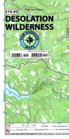 Desolation Wilderness Trail Map MAP-DESOLATION WILDERNESS TRAI （Tom Harrison Maps） [ Tom Harrison ]