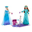 マテル ディズニー(Disney）アナと雪の女王 アナとエルサ 新しいものがたりセット ドールセット ドール2体　オラフ…