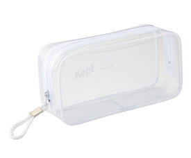 レイメイ藤井 ペンケース Kept クリアペンポーチ ホワイト KPF902W ポーチ （文具(Stationary)）