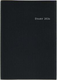 2026年　手帳　4月始まり　No.961　デスクダイアリー カジュアル 1　　[黒]高橋書店　A5判　　ウィークリー （デスクダイアリーカジュアル）
