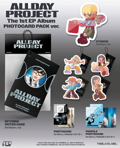 �y�撅���T�zALLDAY PROJECT: 1st EP Album (PHOTOCARD PACK ver.)(�����_���o�[�W����) �����S���ʌ��萶�Y�Ձ� �m�~���[�W�b�N�J�[�h�n�iKOR�j(�|�����C�h�^�t�H�g�J�[�h5��̂���1��) [ ALLDAY PROJECT ]