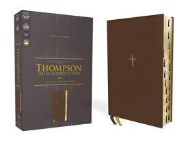 Nasb, Thompson Chain-Reference Bible, Leathersoft, Brown, 1995 Text, Red Letter, Thumb Indexed, Comf NASB THOMPSON CHAIN-REF BIBLE [ Frank Charles Thompson ]