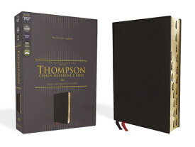 Nasb, Thompson Chain-Reference Bible, Genuine Leather, Calfskin, Black, 1995 Text, Red Letter, Thumb NASB THOMPSON CHAIN-REF BIBLE [ Frank Charles Thompson ]