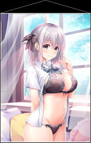 【再販】クロノミツキ先生描き下ろし ダキカノ 小日向 ゆいな A1タペストリー