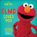 Sesame Street Elmo 16-Month September 2023-December 2024 Wall Calendar: Elmo Loves You Every Day of