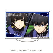 【グッズ】キャラアクリルフィギュア「TVアニメ『ブルーロック』」19/潔 世一&蜂楽 廻(場面写イラスト)