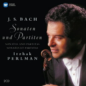 【輸入盤】無伴奏ヴァイオリンのためのソナタとパルティータ全曲　パールマン（2CD） [ バッハ（1685-1750） ]