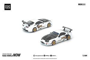 POP RACE 1/64 �g�b�v�V�[�N���b�g GT300 �X�[�v�� �z���C�g �yPR640364 �z (�~�j�J�[)