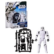 【楽天ブックス限定特典】ハズブロ（Hasbro）STAR WARS スター・ウォーズ アクションバース ストームトルーパー 11 cm アクションフィギュア＆アクセサリー 再利用可能なアクセサリー収納ラック 4 歳以上のお子様向けおもちゃ（男女共用）G2870 正規品(ステッカー 1枚)