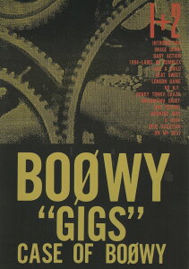 BOOWY�^�gGIGS�h�@CASE�@OF�@BOOWY�@1�{2 �i�o���h�X�R�A�j