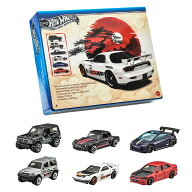ホットウィール(Hot Wheels)　ストリート・オブ・ジャパン マルチパック 乗り物おもちゃ ミニカー 6台入…