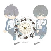 TVアニメ『ブルーロック』潔 世一&糸師 凛 Botania 第2弾 アクリルスタンド時計