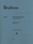 【輸入楽譜】ブラームス, Johannes: 弦楽六重奏曲 第2番 ト長調 Op.36/原典版/Eich編